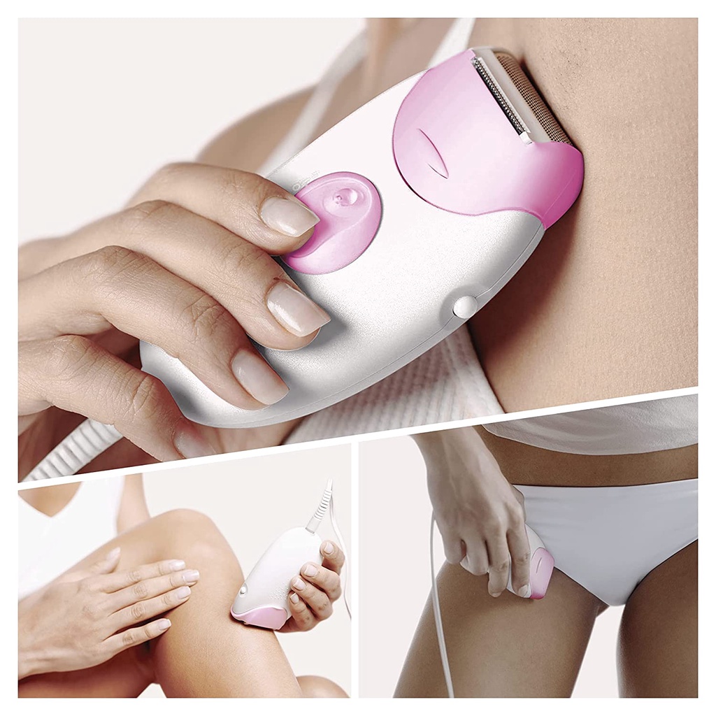 Máy nhổ lông Braun 3-3270 Silk Epilator - Tẩy lông tay chân, body - chính hãng nhập từ Mỹ - Made In Germany