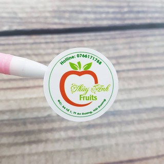 Tem nhãn in theo yêu cầu