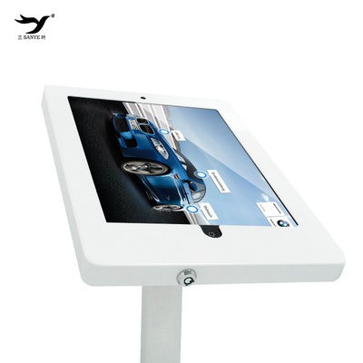 Ipad sàn đứng máy tính bảng phổ quát với khóa chống trộm trung tâm mua sắm trực tiếp hợp kim nhôm cố định phổ giá đỡ