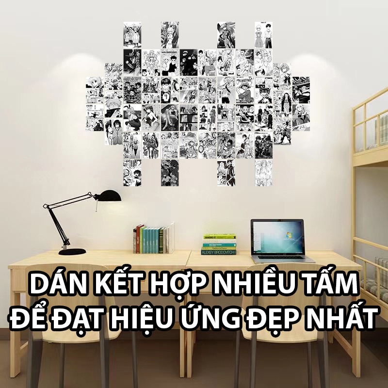 Tranh Dán Tường In Nhiệt Truyện Tranh Chủ Đề Naruto Manga Anime Poster Decor Góc Học Tập Làm Việc - BINGO STORE