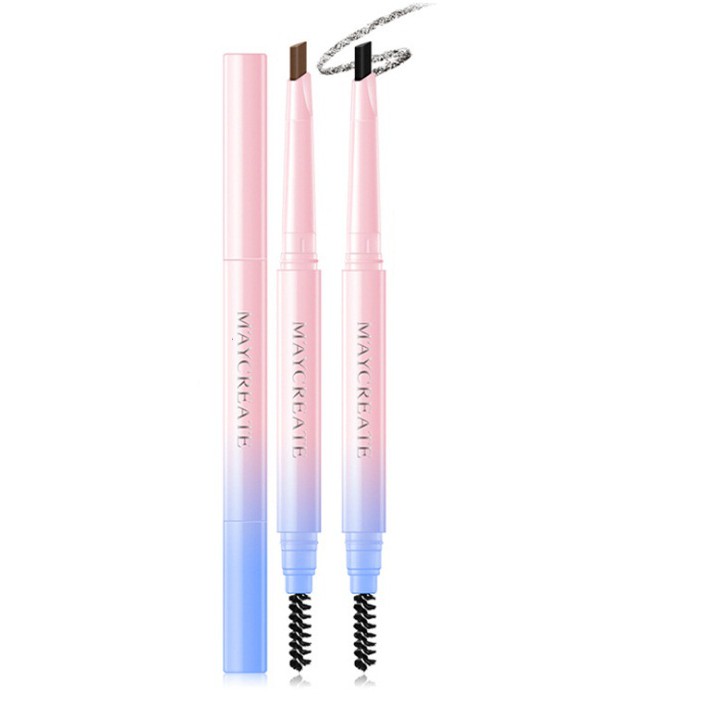 Bút chì kẻ lông mày Maycreate 2 Trong 1 KM25