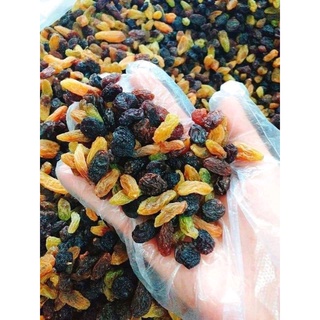 Nhp nho khô mix các loại màu raisins 0,5kg