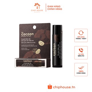 Tẩy da chết môi cà phê Đắk Lắk Cocoon môi ẩm mềm 5g