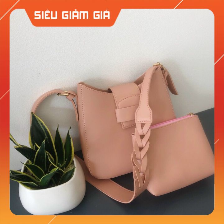 [TẶNG 1 TÚI XÁCH NHỎ]Túi Xách Đẹp Hàn Quốc 👜Túi Đeo Chéo Da Mềm Phong Cách Hiện Đại
