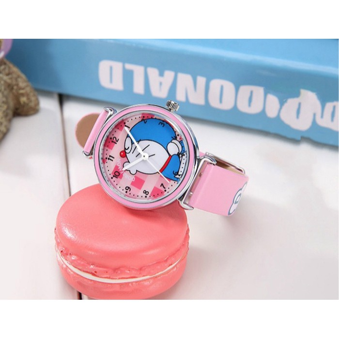 Đồng Hồ Điện Tử Dây Da Hình Doraemon Dễ Thương Cho Bé | BigBuy360 - bigbuy360.vn