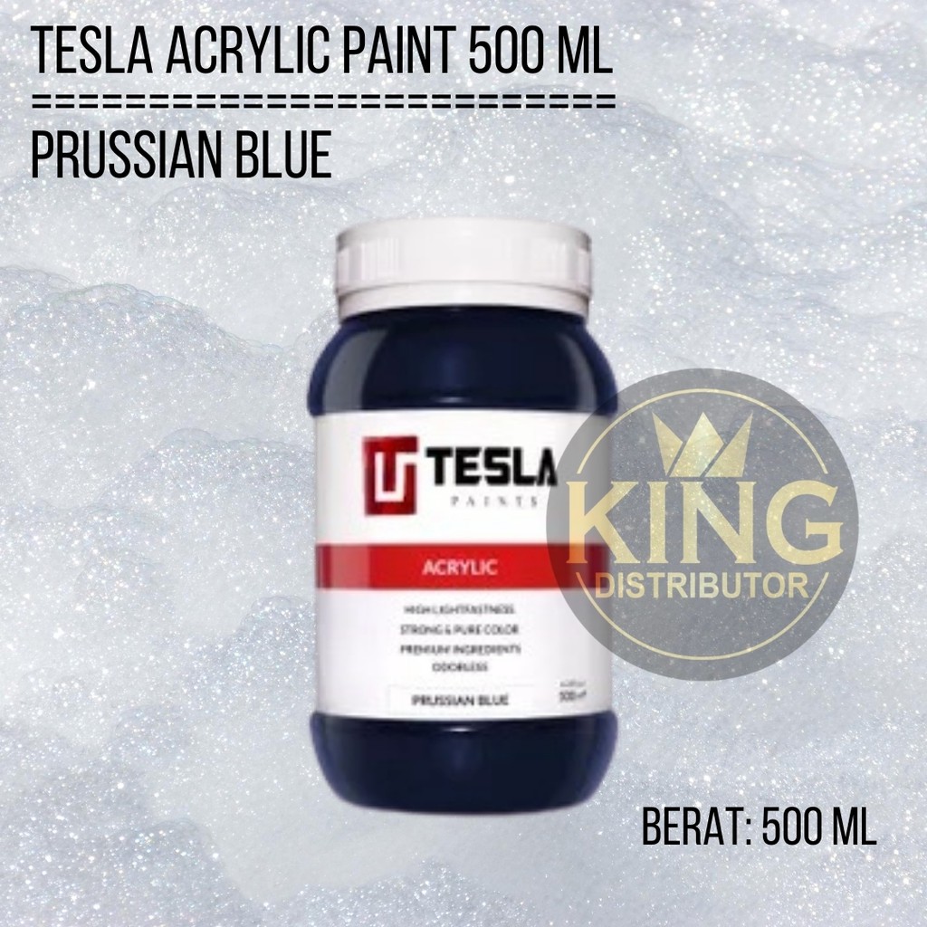 Tesla Sơn Acrylic 500 ml Chất Lượng Cao Chuyên Dùng