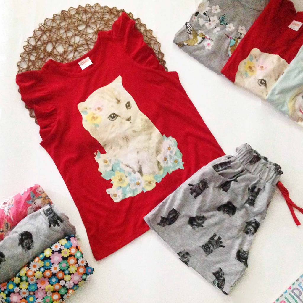 BỘ THUN BÉ GÁI SIZE ĐẠI