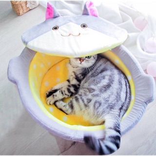 Ổ chó mèo hình cái nồi - Nhà cho thú cưng