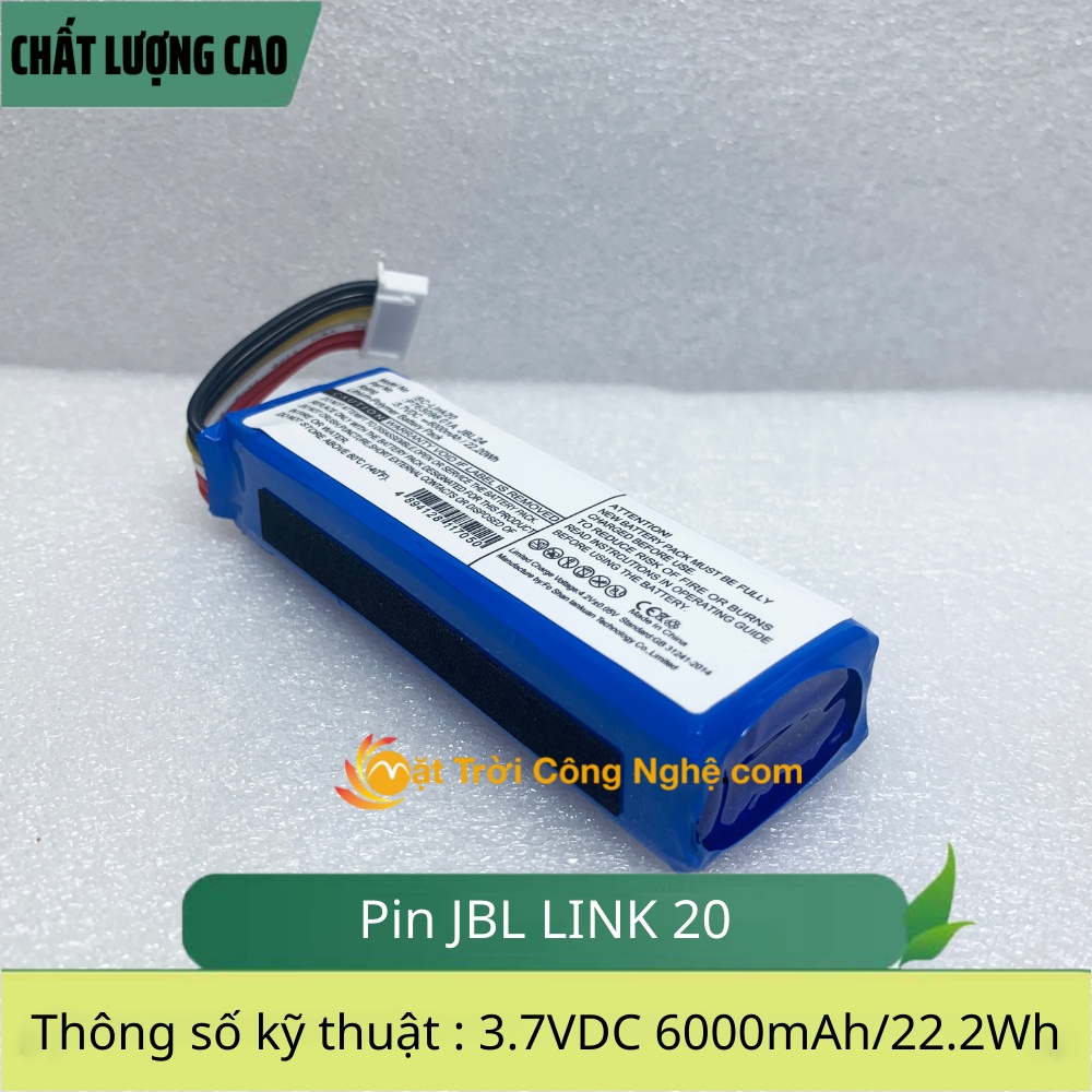 Pin JBL Link 20 - Pin loa JBL Link 20 - Thay pin loa JBL Link 20 - Mặt Trời Công Nghệ