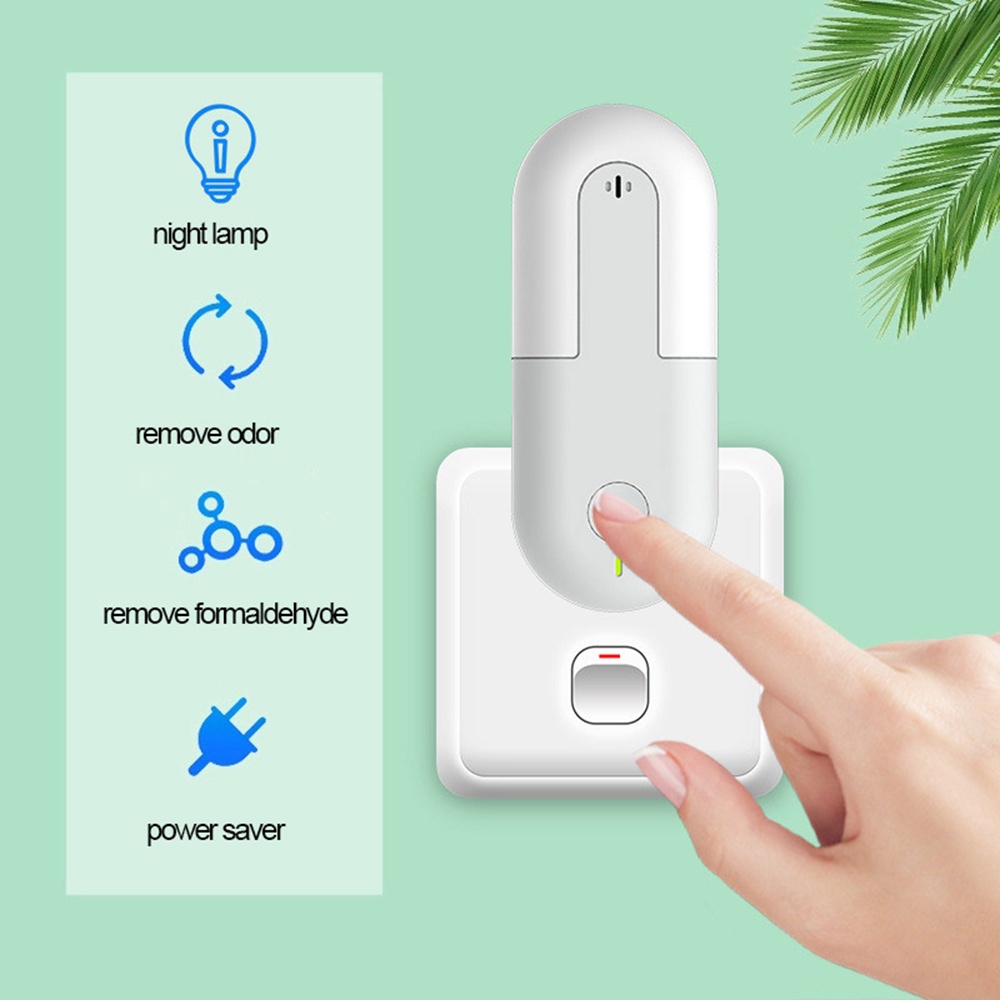Máy lọc không khí, khử mùi bằng Ion âm