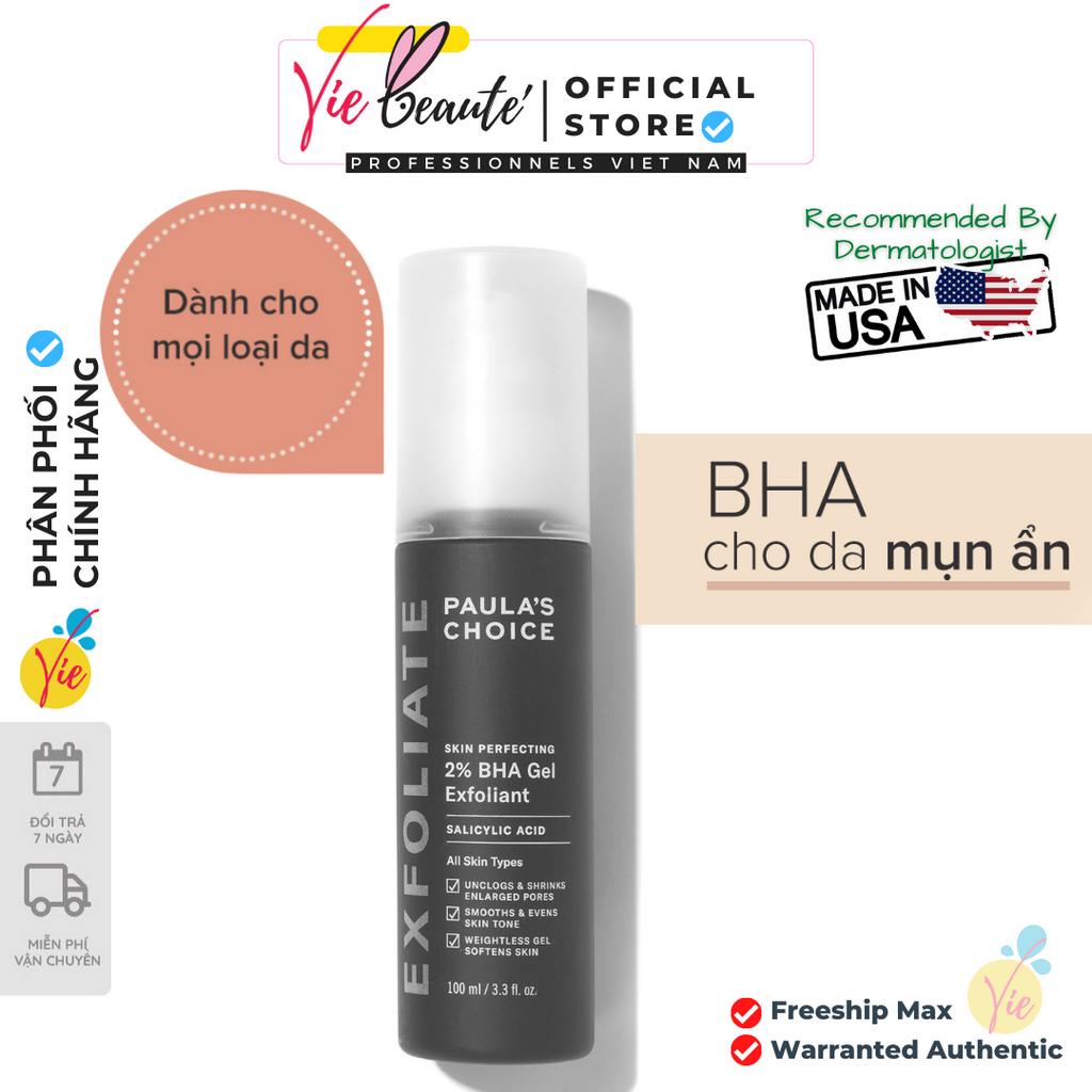 Tẩy tế bào chết Paulas Choice 2% BHA Gel - Paula's Choice Skin Perfecting 2% BHA Gel Exfoliant 2040 - 100ml