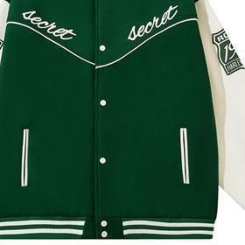 Áo khoác bóng chày in họa tiết phong cách hiphop thời trang cá tính cho nam và nữ