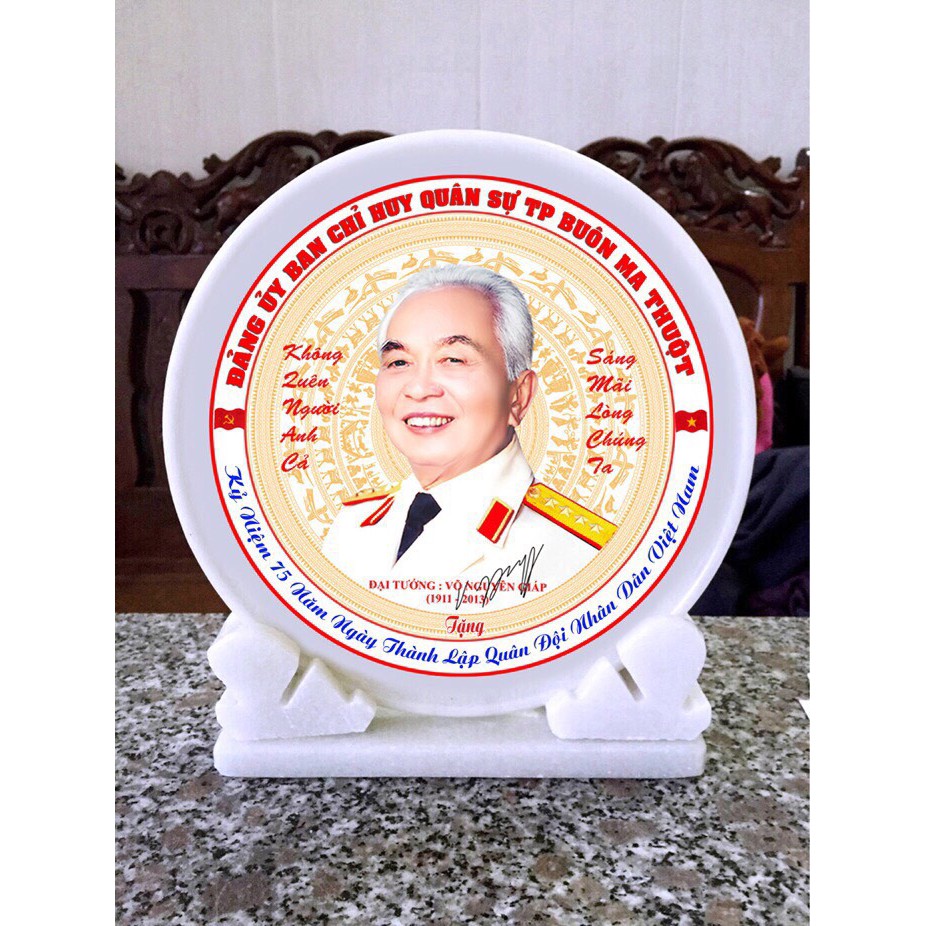 Ảnh Đại Tướng Võ Nguyên Giáp 25cm