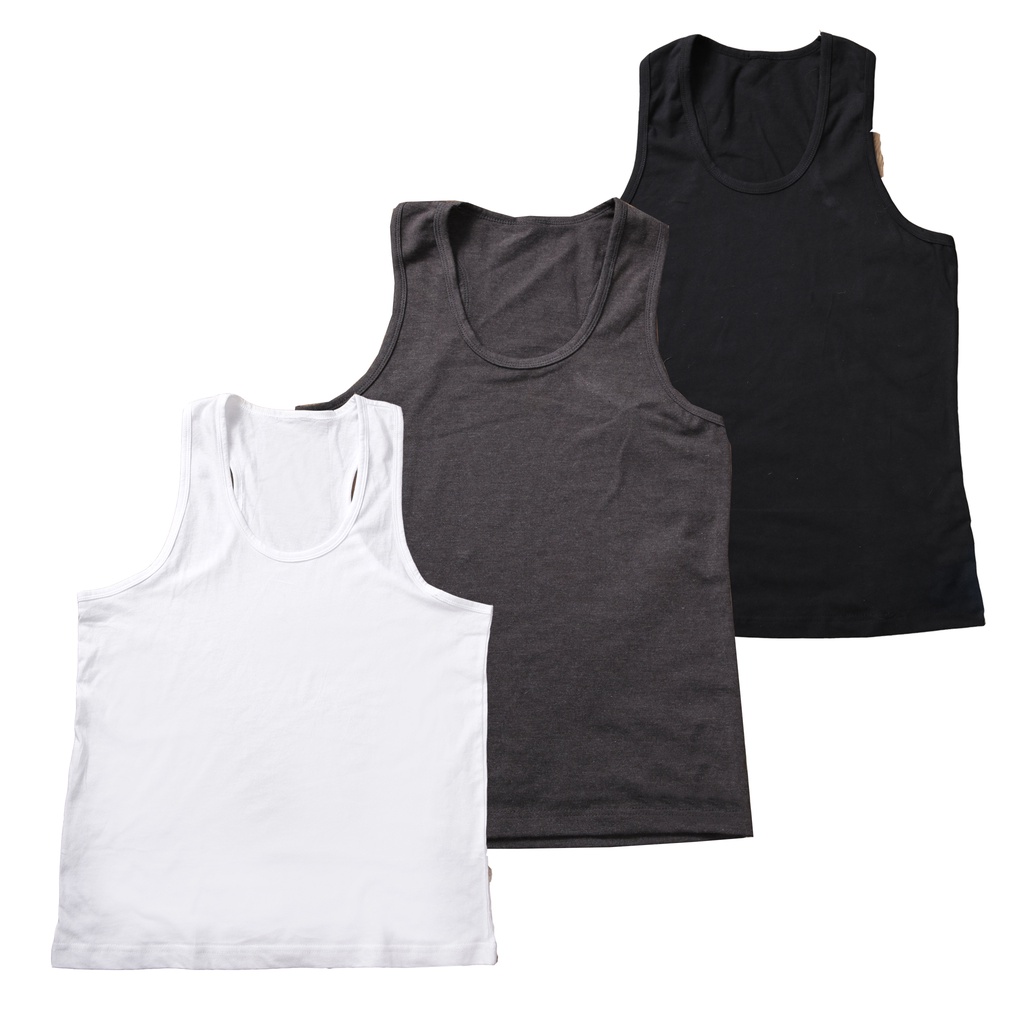 Áo 3 lỗ nam màu đen, cotton từ 45-80 kg, áo 3 lỗ 100% cotton thiên nhiên, co giãn 4 chiều, thấm hút tốt