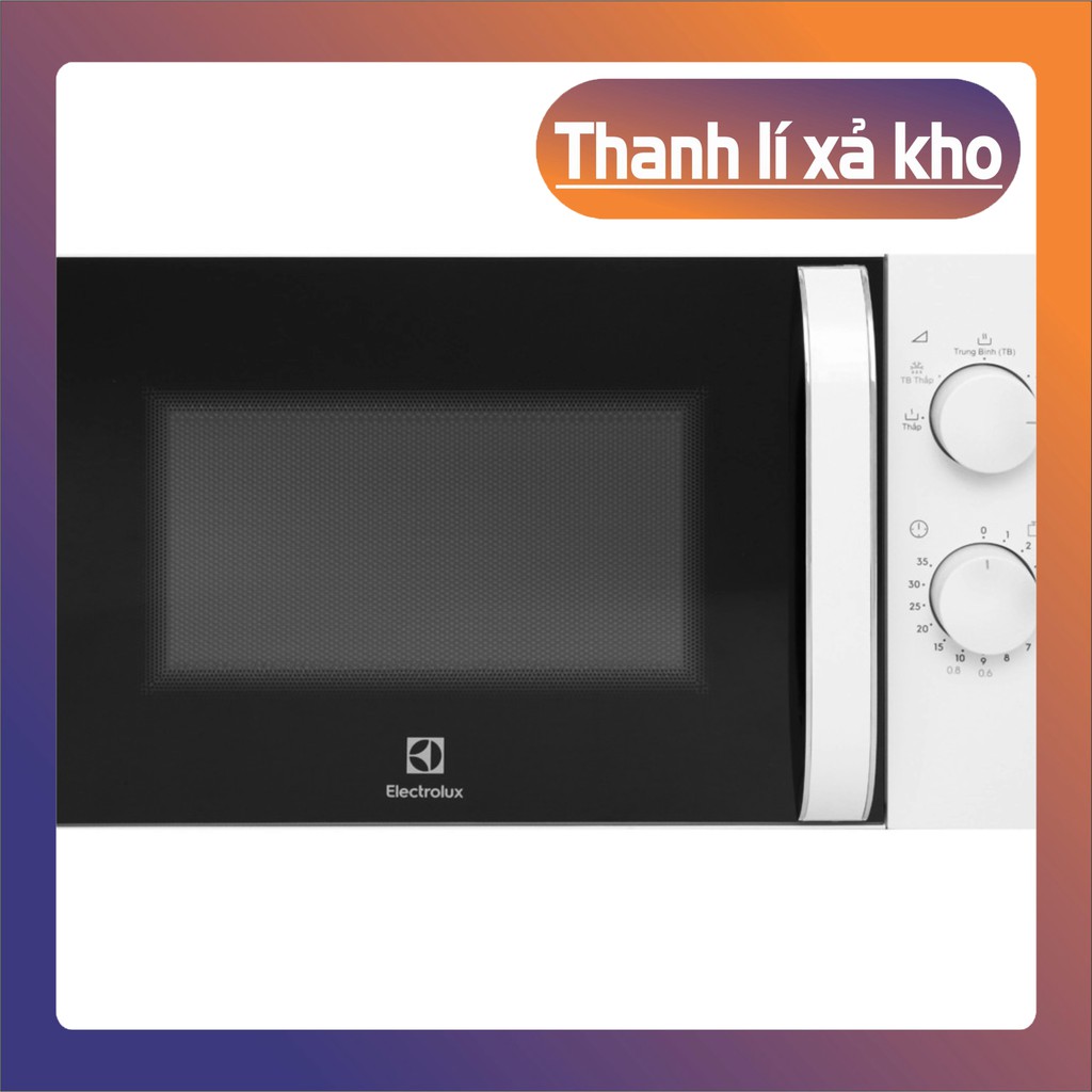 Lò vi sóng Electrolux EMM20K18GW 20 lít[HÀNG TRƯNG BÀY][FREESHIP❤️]