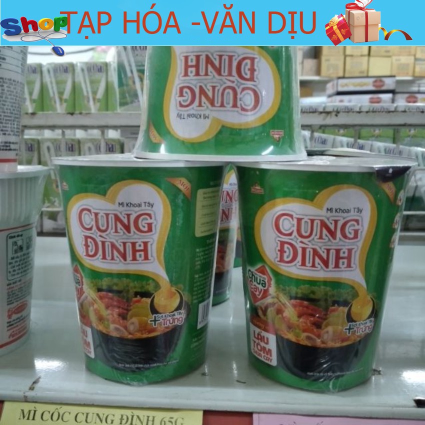 Mì cốc cung đình lẩu tôm chua cay