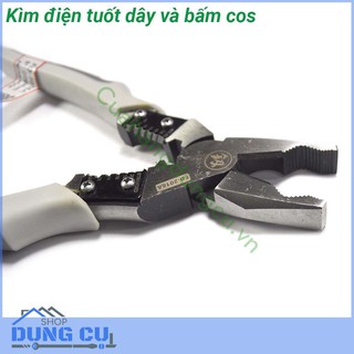 Kìm điện tuốt dây bấm cos