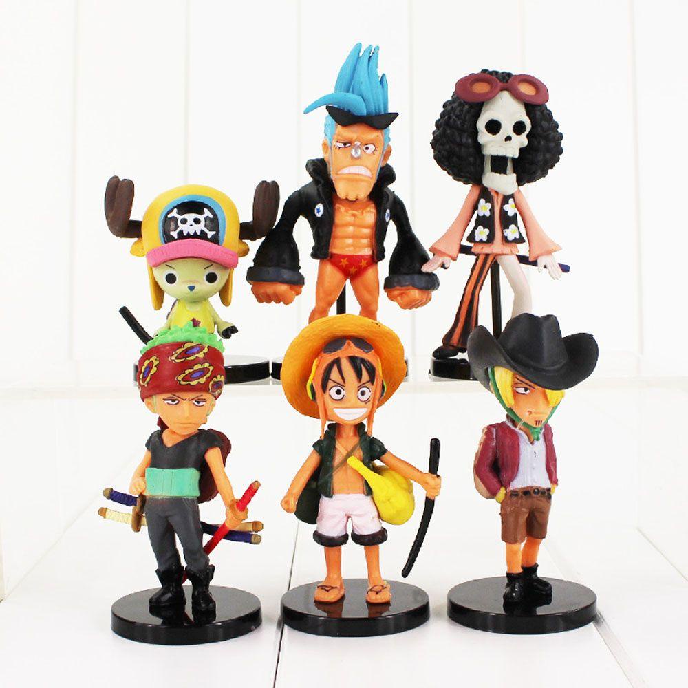 Set 6 Mô Hình Nhân Vật Phim Hoạt Hình One Piece