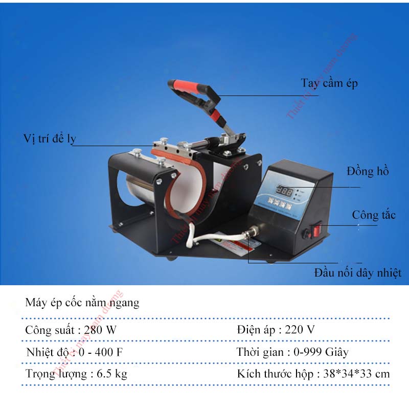 Máy ép cốc chuyển nhiệt &gt; máy in logo ly cốc