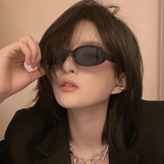 Kính Mát Mắt Mèo Phong Cách Retro Hàn Quốc