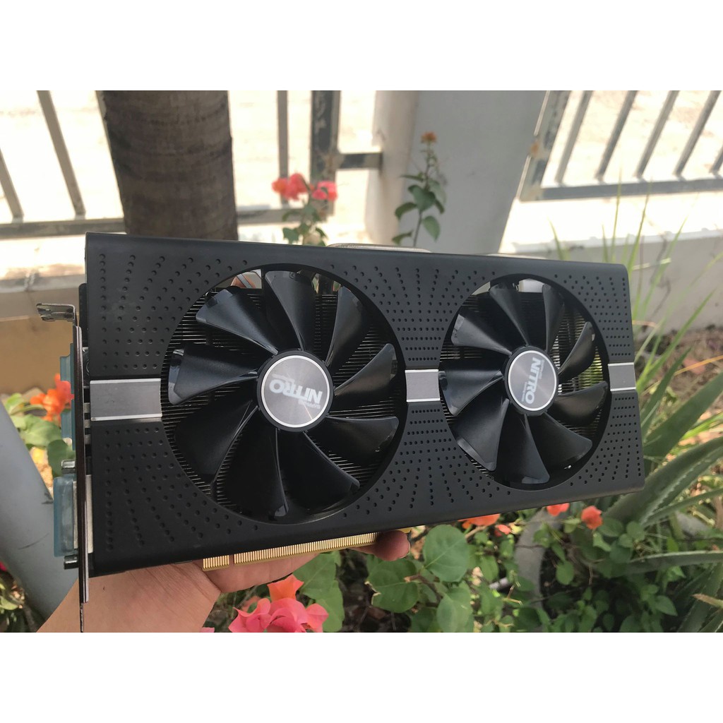 Card màn hình Sapphier RX 580 8GB VS 4GB Nitro+ Full Box | BigBuy360 - bigbuy360.vn
