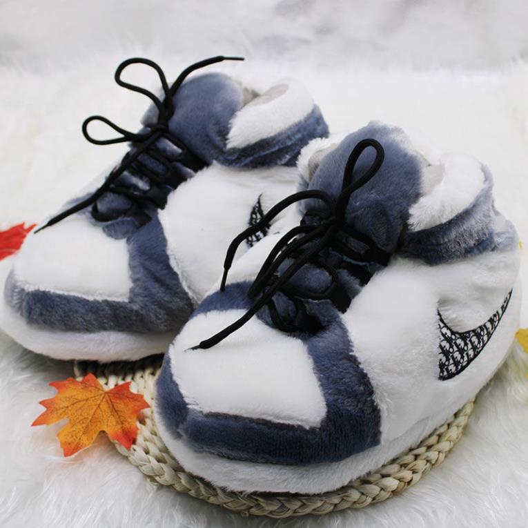 Giày bông mùa đông đi trong nhà ĐẾ CAO SU đi trong nhà và đi ra đường thoải mái vyvyshop
