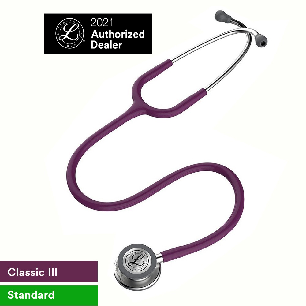 Ống nghe 3M Littmann Classic III, màu mận, 27 inch, 5831