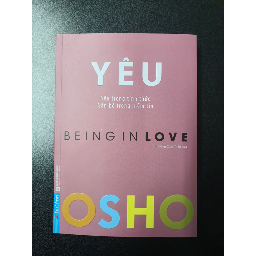 Sách OSHO Yêu - Being In Love | BigBuy360 - bigbuy360.vn