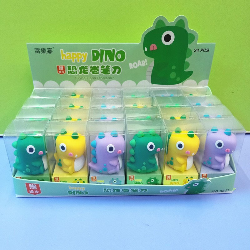 GỌT/CHUỐT CHÌ HÌNH KHỦNG LONG, UNICORN CUTE  tặng kèm tẩy- ảnh video thật