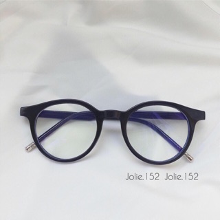 [Rẻ Vô Địch] Gọng kính bầu tròn nhựa dẻo Jolie Eyewear JL-70 chống ánh sáng xanh, UV400, Lắp mắt theo yêu cầu