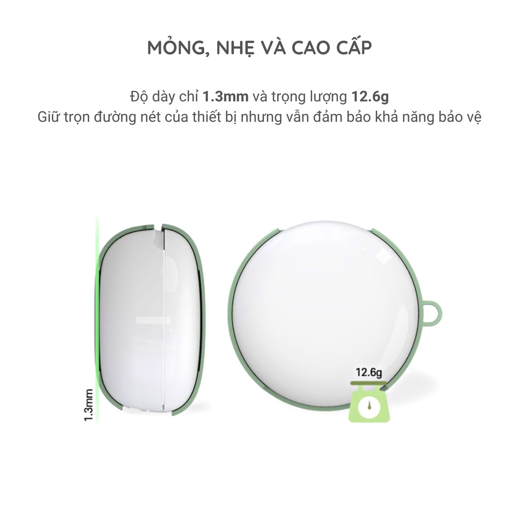 Case ốp tai nghe LG Tone Free FP3 / FP5 / FP8 / FP9 - Hard Case Musted Pastel