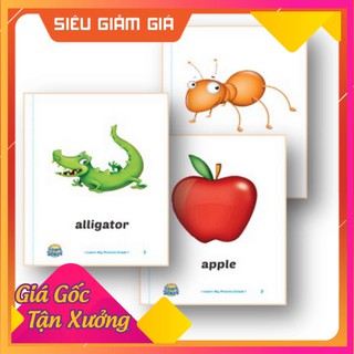 Flashcard I-learn My Phonic 1,2 | I-learn My Phonic Flashcards | GIẢM GIÁ SẬP SÀN