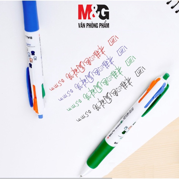Bút bi 4 ngòi M&G MF1006 0,5mm , thân hình Thỏ Miffy