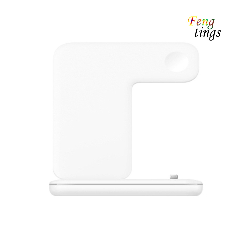 Đế Sạc Không Dây 15w 3 Trong 1 Cho Apple Watch Iphone Android