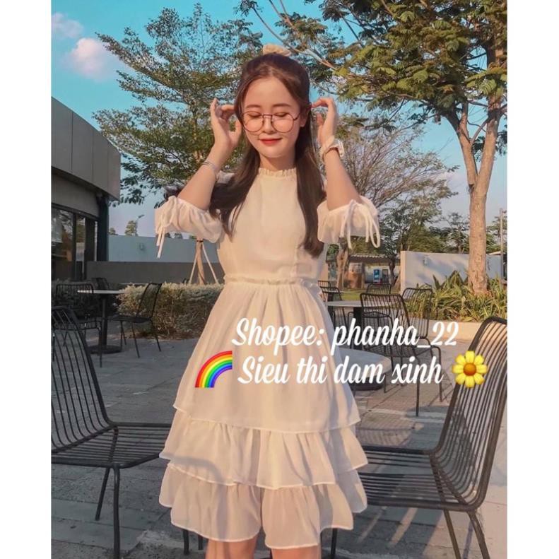 👉RẺ NHẤT SHOPEE👈ĐẦM TRẮNG NỮ DỰ TIỆC SIÊU XINH-VÁY CHỤP HÌNH KỈ YẾU,ĐI DU LỊCH SIÊU DỄ THƯƠNG 🎖️