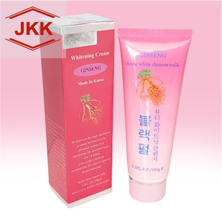 Sữa rửa mặt Ginseng, SRM dưỡng trắng da, mờ nám ginseng