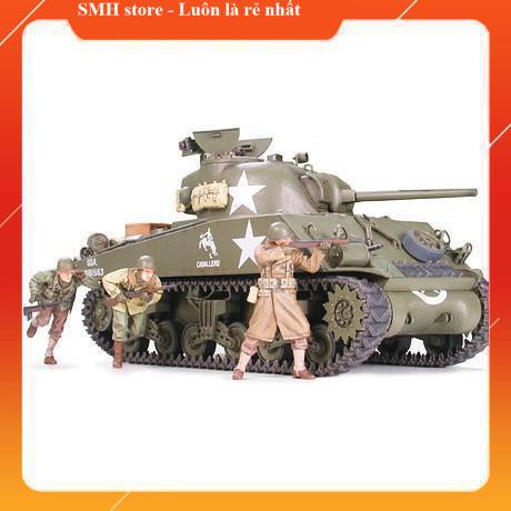 35250 Mô hình quân sự 1/35 SCALE U. S. MEDIUM TANK M4A3 SHERMAN 75mm GUN LATE PRODUCTION (FRONTLINE BREAKTHROUGH)