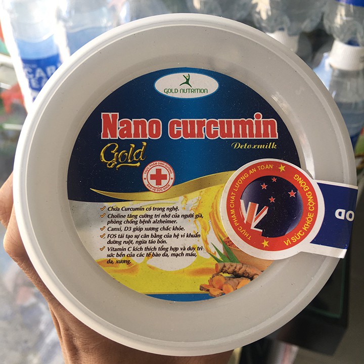 Sữa nghệ Nano Curcumin Gold hộp 400g-[CTY DP HẢI DƯƠNG]