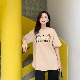 [Có size từ 30kg-85kg] áo thun nữ tay lỡ form rộng, áo phông dáng rộng,unisex, có size nhỏ, hàng cotton 2 chiều