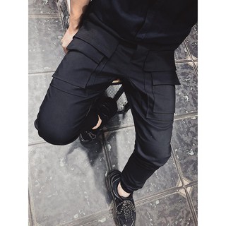 [Dũng Đồ Nam] Quần JOGGER Vải Kaki Nam Hàn Quốc Mẫu Chống Nhăn - Túi 2 bên trước