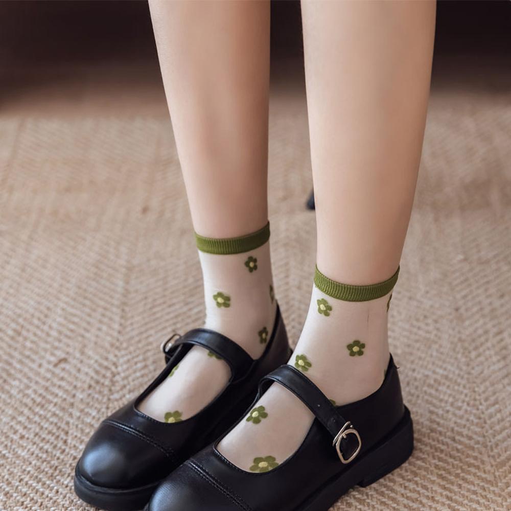 Vớ Lưới Trong Suốt Họa Tiết Trái Cây Thời Trang Mùa Hè Cho Bé Gái