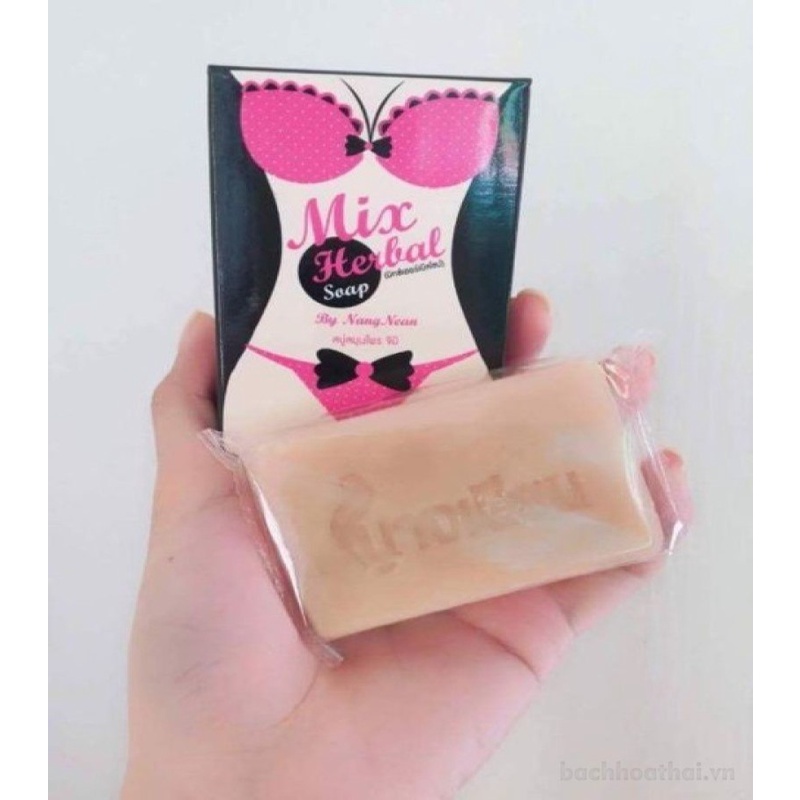 Xà phòng nở ņgực khử mùi se khít Mix Herbal Soap by Nang Nean