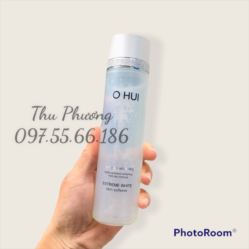 LỌ NƯỚC HOA HỒNG DƯỠNG TRẮNG DA OHUI WHITE 150ML ( TÁCH SET)