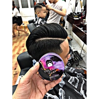 Sáp Vuốt Tóc Nam Không Khô Tóc Volcanic Clay, Sáp Vuốt Tóc Nam Cao Cấp Không Rít Tóc ( Vỏ nhôm )