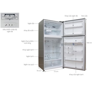 Tủ lạnh LG GR-L702S 490L