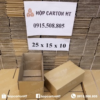 Thùng Carton 25x15x10cm