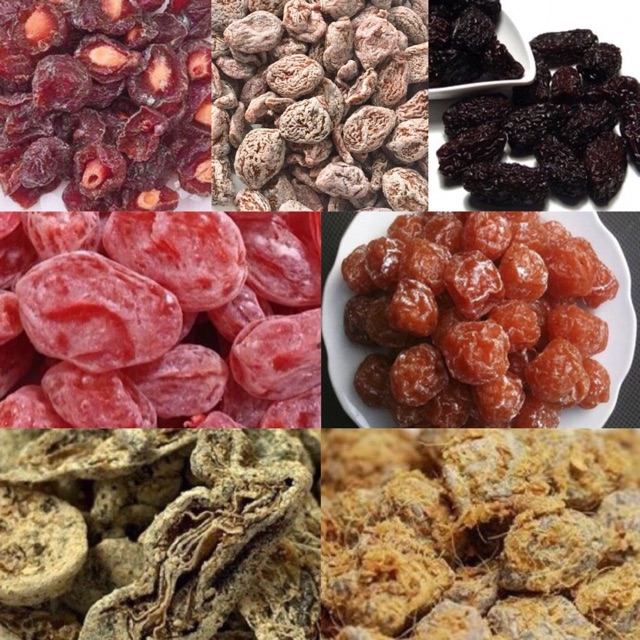 Mix 7 loại Ô mai ngon nhất shop - Bịch 500gram