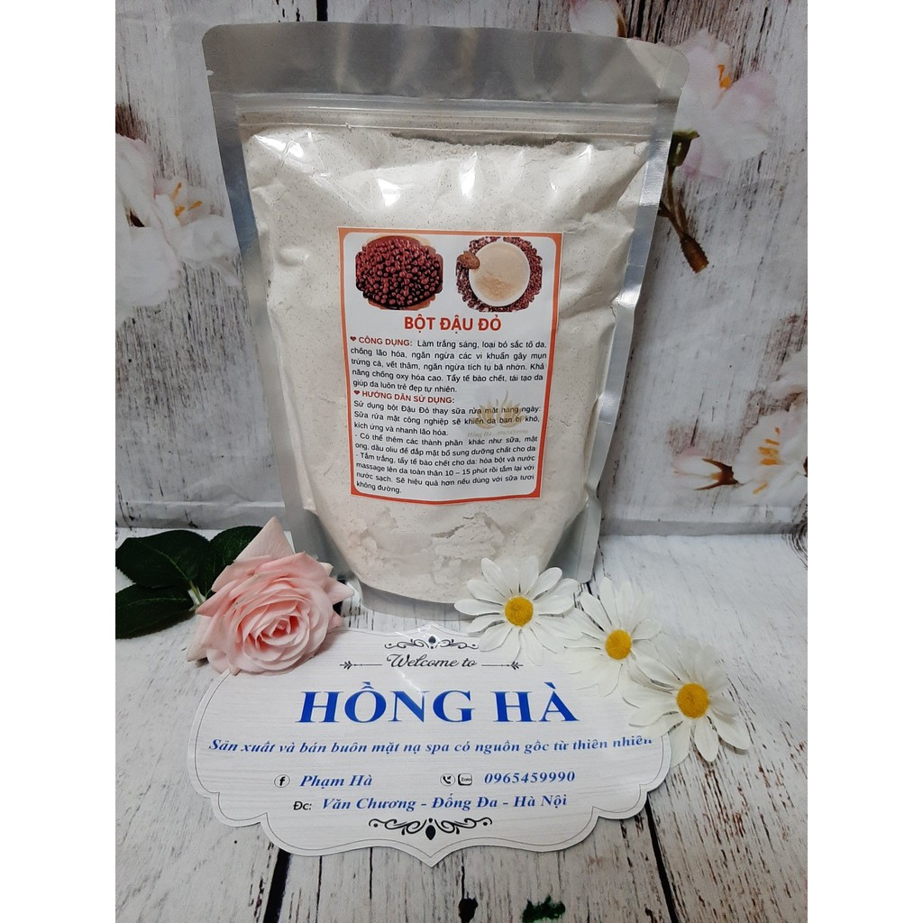 Bột đậu đỏ nguyên chất giá rẻ 5 kg hàng xưởng  handmade