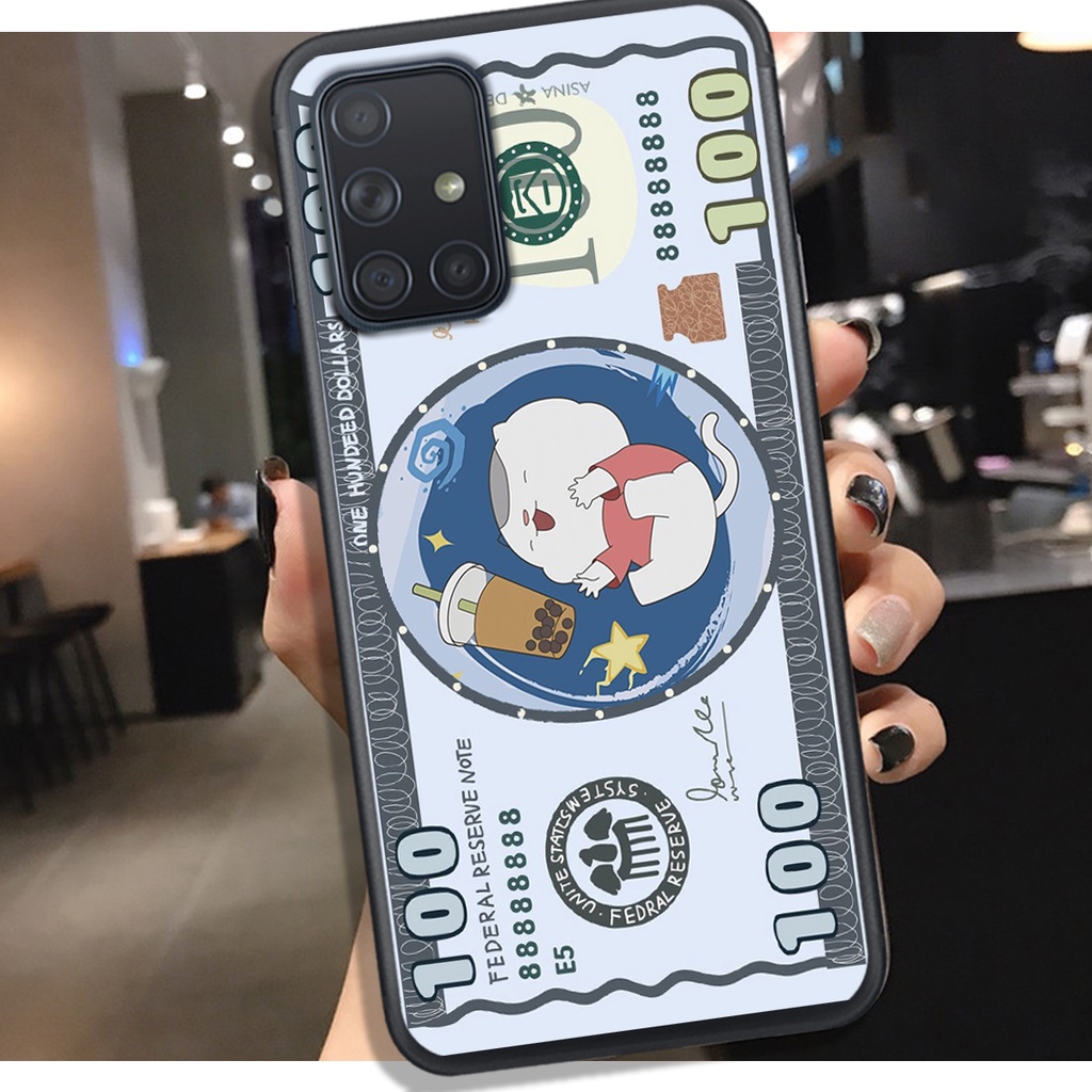 Ốp Lưng SamSung  A31 - A51 - A71 - M51  , In Hình CHIBI Dol-ar bao đẹp, nghộ nghĩnh.