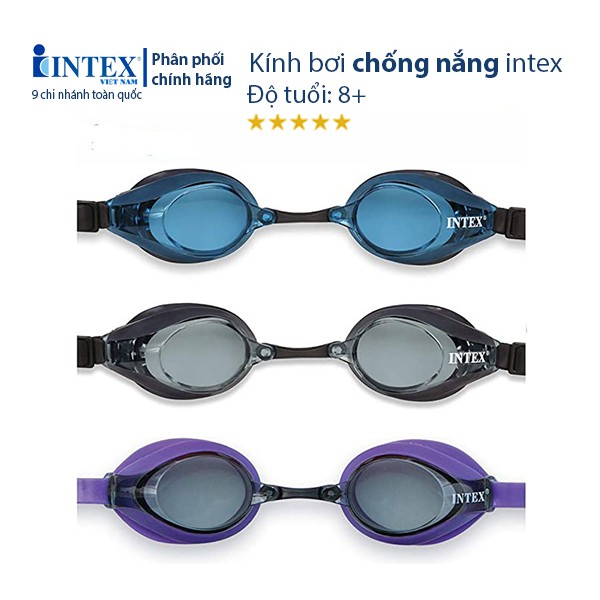 Kính bơi chống nắng người lớn CHÍNH HÃNG intex 55691